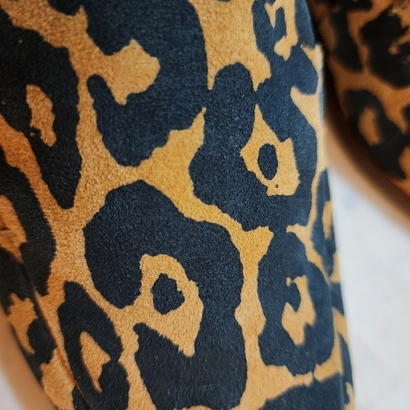 Lucky Brand Margrete Almond Toe Slip On Flats Leopard Animal Print Women's 7M - Picture 8 of 16